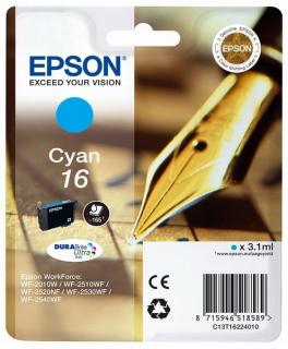 Atramentová kazeta Epson T1622, (16) cyan