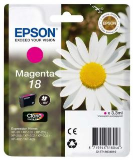 Atramentová kazeta Epson T1803, (18) magenta