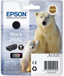 Atramentová kazeta Epson T2621, 26XL black