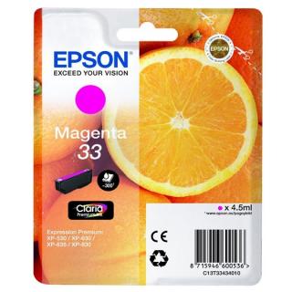 Atramentová kazeta Epson T3343, 33 magenta