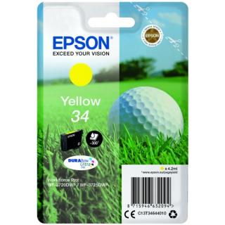 Atramentová kazeta Epson T3464, 34 yellow