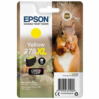 Atramentová kazeta Epson T3794, 378XL yellow