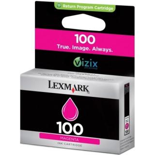 Atramentová kazeta Lexmark 100, magenta 14N0901E