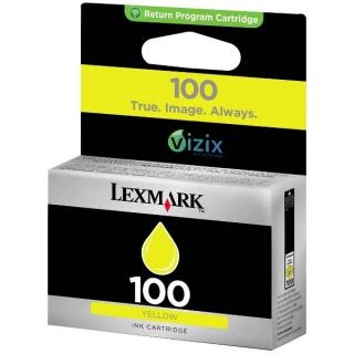 Atramentová kazeta Lexmark 100, yellow 14N0902E