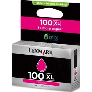 Atramentová kazeta Lexmark 100XL, magenta 14N1070E