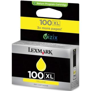 Atramentová kazeta Lexmark 100XL, yellow 14N1071E