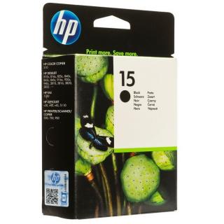 Atramentová náplň HP 15, black C6615DE