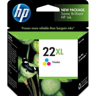 Atramentová náplň HP 22XL, color C9352CE