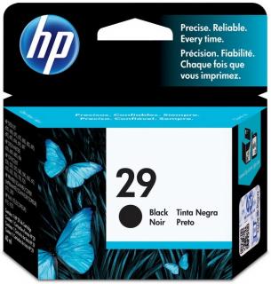 Atramentová náplň HP 29, black 51629AE