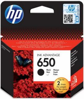 Atramentová náplň HP 650, black CZ101AE