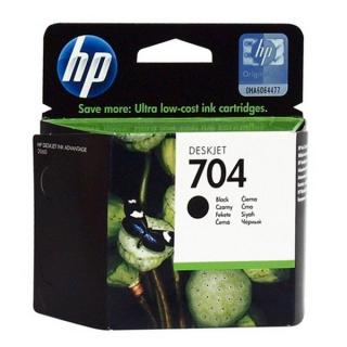 Atramentová náplň HP 704, black CN692AE