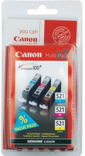 Multipack Canon CLI-521 C/M/Y