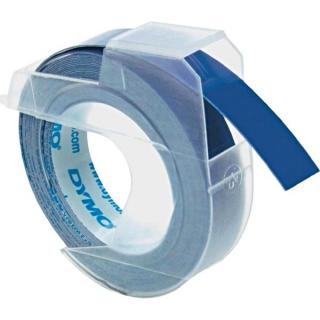 Páska Dymo 9mm, 3D reliefná modrá
