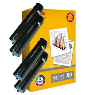 Toner Canon C-EXV7 kompatibil 4x + papier