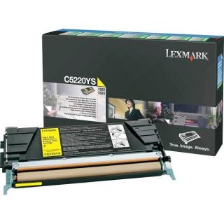 Toner Lexmark C5220YS, yellow