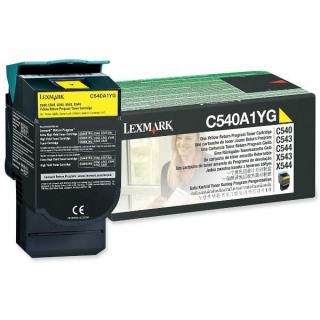 Toner Lexmark C540A1YG, yellow