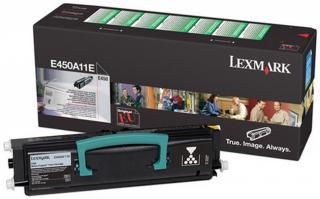 Toner Lexmark E450A11E, black