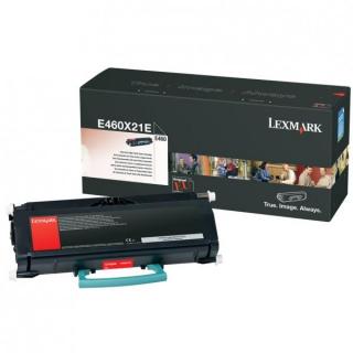 Toner Lexmark E460X21E, black