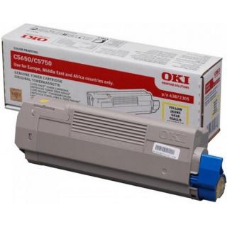 Toner OKI C5650/5750, yellow 43872305