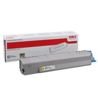 Toner OKI MC861, yellow 44059253