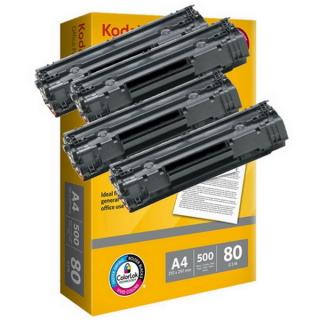 Toner Vision Tech Canon CRG-712 kompatibil 4x + papier