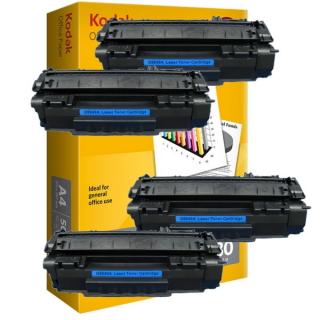 Toner Vision Tech HP Q5949A kompatibil 4x + papier