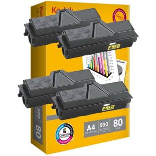 Toner Vision Tech Kyocera TK-1140 kompatibil 4x + papier