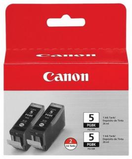 Twin pack Canon PGI-5BK, black