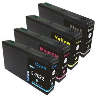 Vision Tech Epson T702 XL CMYK set kompatibil