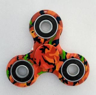 Fidget Spinner oranžový