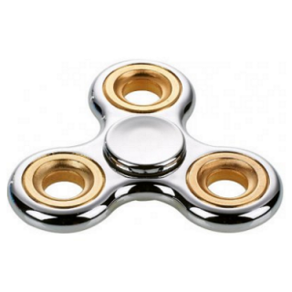 Fidget Spinner strieborný