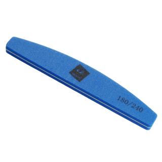 180/240 Penový pilník na nechty lodička Modrý 180/240