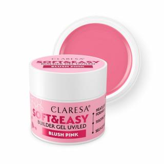 CLARESA Stavebný gél na nechty SOFT & EASY Builder gel BLUSH PINK 45g
