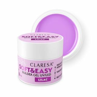 CLARESA Stavebný gél na nechty SOFT & EASY Builder gel LILAC 45g