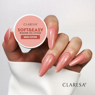 CLARESA Stavebný gél na nechty SOFT & EASY Builder gel SKIN COVER 45g
