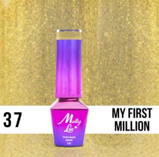 GEL LAK Molly Lac QUEENS OF LIFE - MY FIRST MILLION 5ml Nr 37