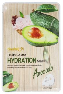 Haokali Fruits Gelato hydratačná avokádová maska ​​- 30 ml