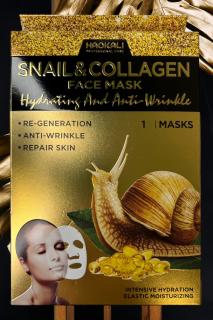 HAOKALI Snail & Collagen Pleťová Maska