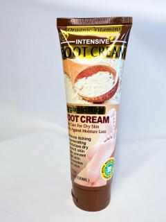 Intenzívny krém na nohy s organickou ryžou – Hydratačný a regeneračný krém na suchú pokožku (120 ml)