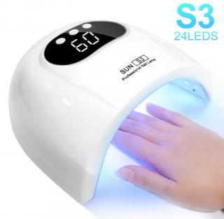 LED/UV Lampa SUN S3 biela