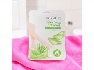 Maska na nohy vyživujúca s ALOE VERA