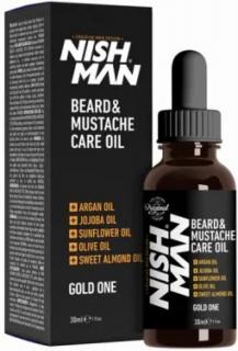 Nishman Gold One olej na bradu 30 ml