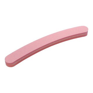 Penový pilník na nechty Banán PINK 100/180