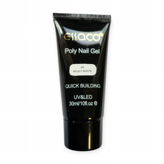 Poly gél na nechty ESSACO - Milky WHITE 30ml
