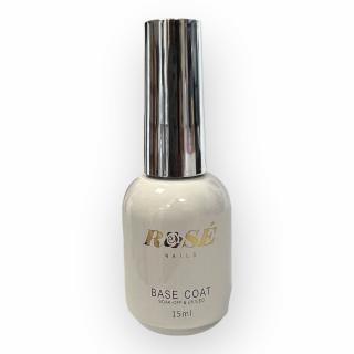 ROSÉ NAILS Base Coat Gel Polish - Podklad pre gélové nechty 15ml