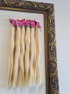 Ruské vlasy - BLOND - 55cm 10gramov EXCLUSIVE