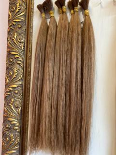 Ruské vlasy - SVETLO HNEDÁ - 65cm 10gramov EXCLUSIVE