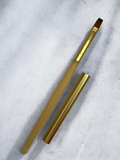Štetec na gel Gold matte