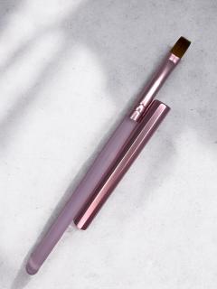 Štetec na gel Pink matte