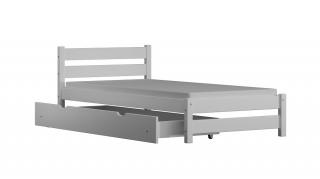 Detská posteľ Karo 160x70 s úložným priestorom (Možnosť výberu z 9 farebných variantov)